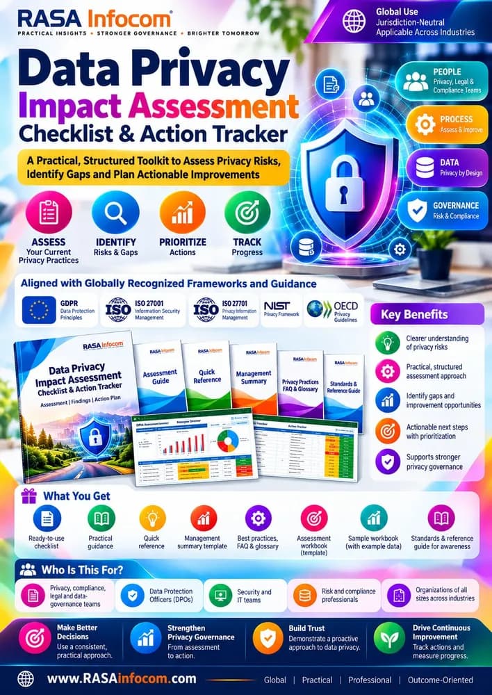 Data Privacy Impact Assessment Checklist & Action Tracker cover