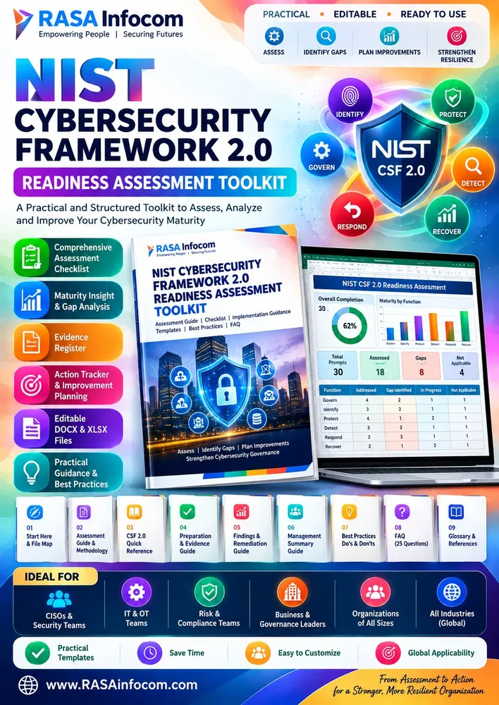NIST Cybersecurity Framework 2.0 Readiness Assessment Toolkit cover